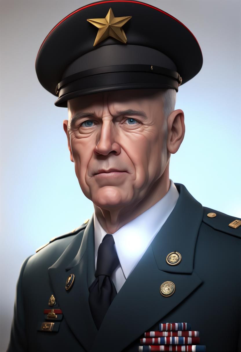 Veteran's Day Celebration in Hyperrealistic Splash Art
