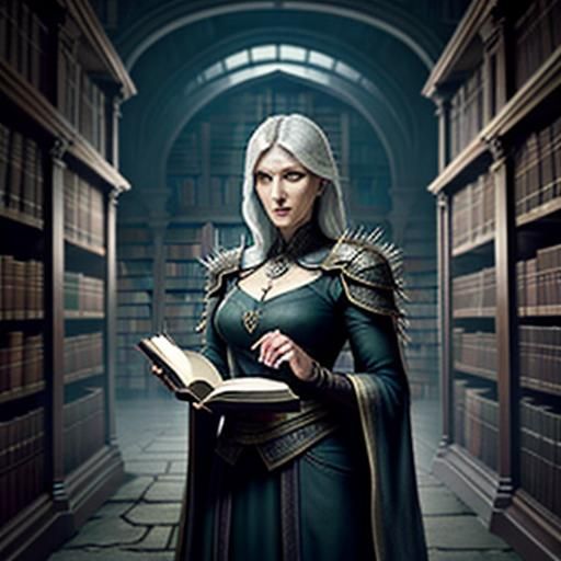 Hesitantly, Ms. Thorne spoke of a hidden library, a forgotte...