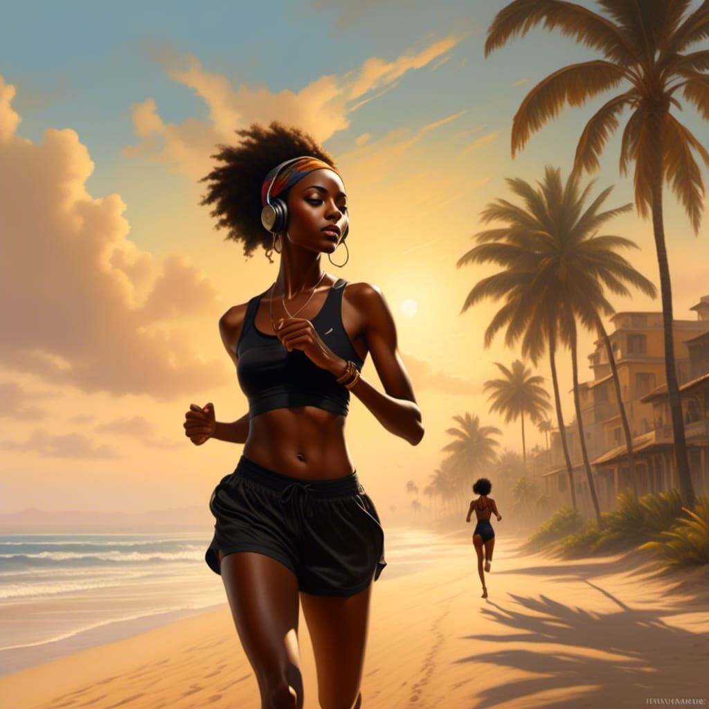 <lora:AfricanWomanStyle:1.0> Beautiful black woman wearing b...