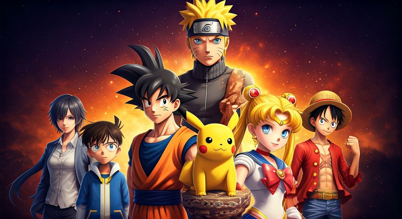 Anime All-Stars: Epic 8K Ultra HD Render