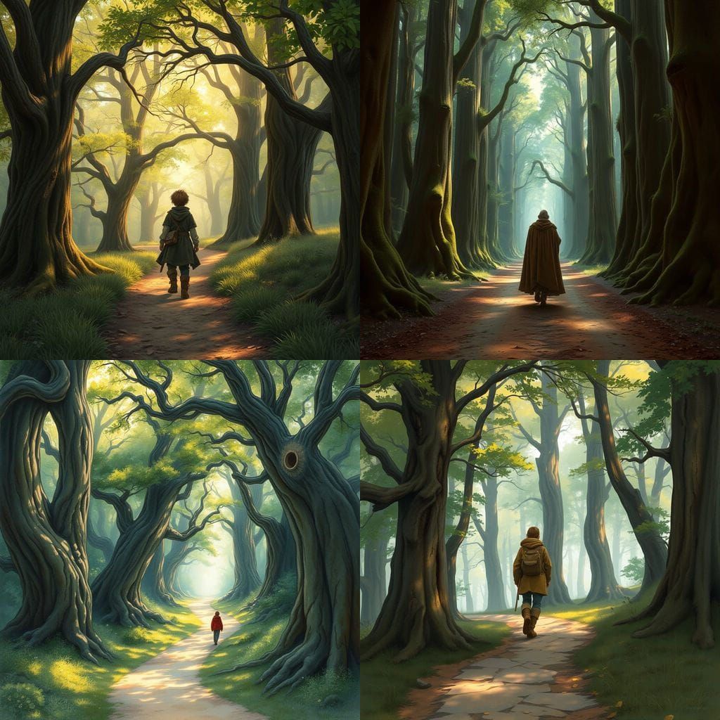 Whimsical Narnia Forest Scene in Ultra Quality