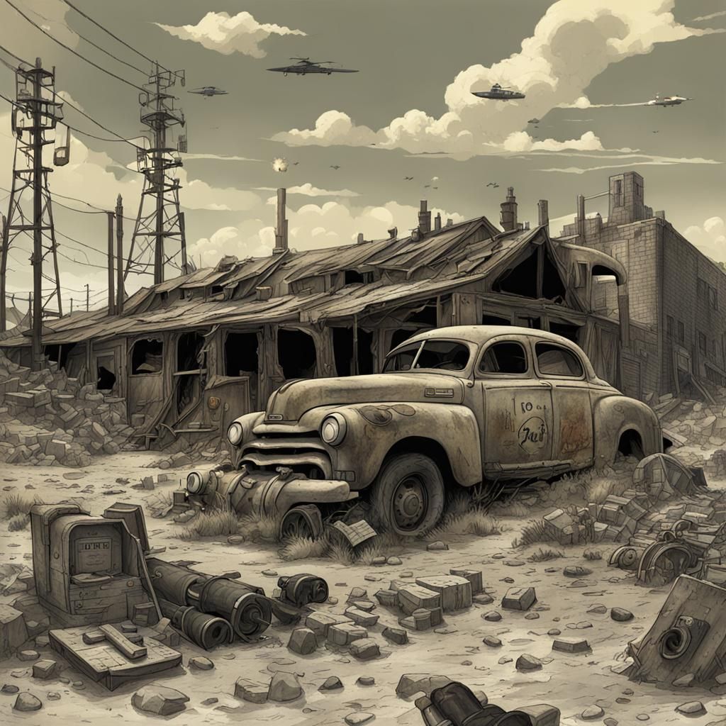 AI Interpretation of Fallout Concept