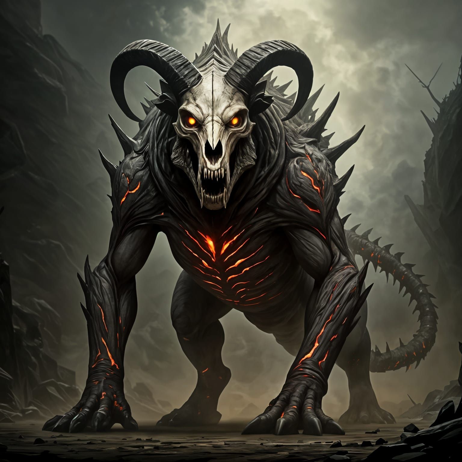 Fearsome Demssira Stands Tall in Ancient Landscape