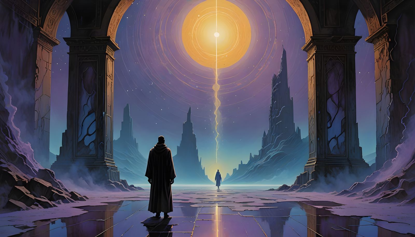 Mystical Cosmic Gateway Unveils Celestial Secrets