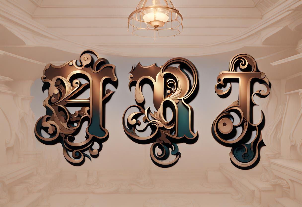 Steampunk Art Nouveau Rococo Architecture in 8K