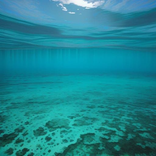 Belize Seascape in Soft Focus