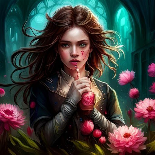 AI Generated Pretty Portrait