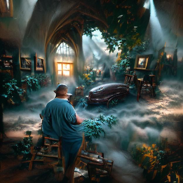 Ethereal Search in a Fantasy Landscape
