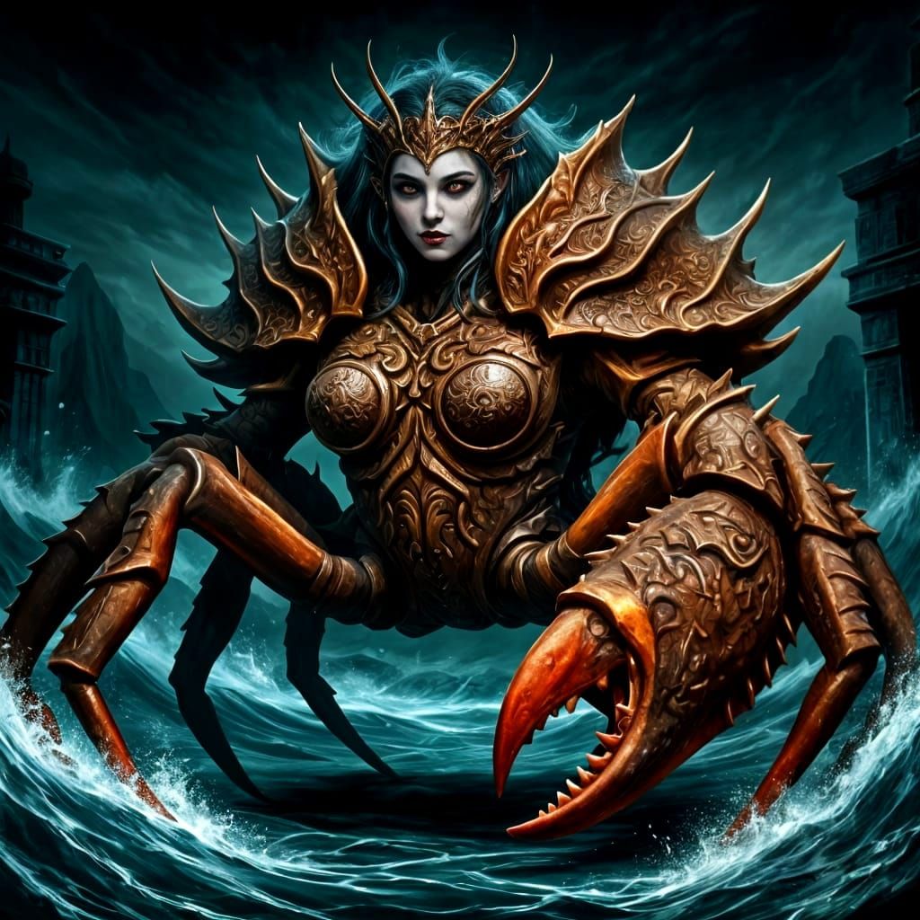 Crab Queen Emerges from Deep Sea