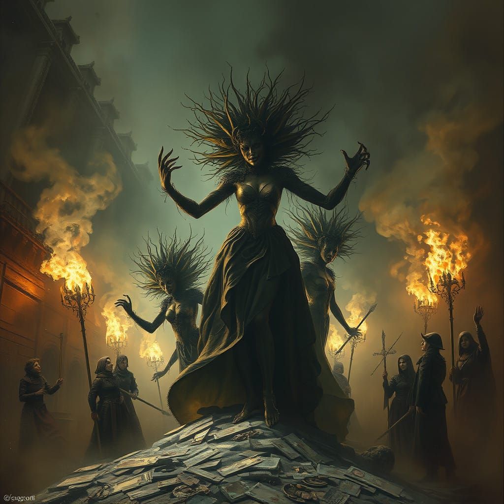 Drag Queens in Dark Fantasy Art