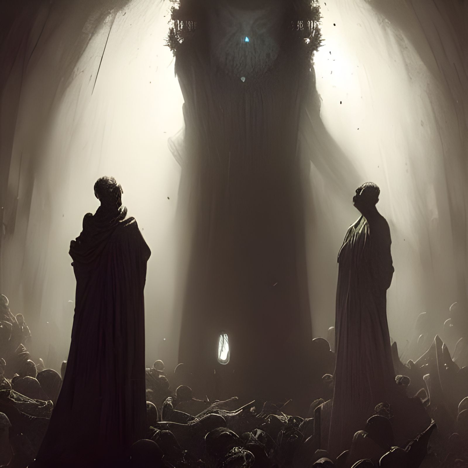 Horror Hospital in Gustave Doré Style