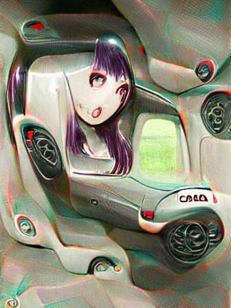 Simple AI-Generated Car
