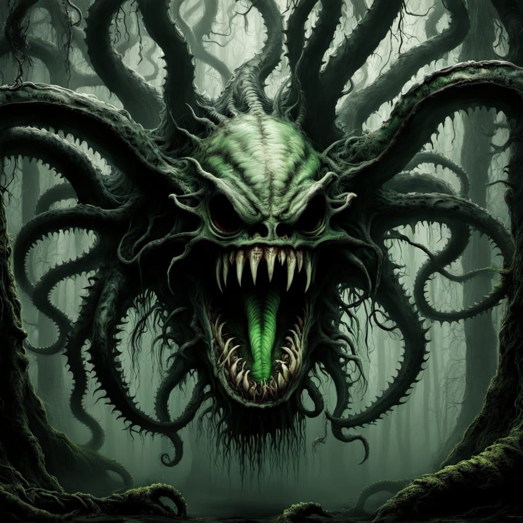 Tentacled Swamp Horror Unveils Its Twisted Form