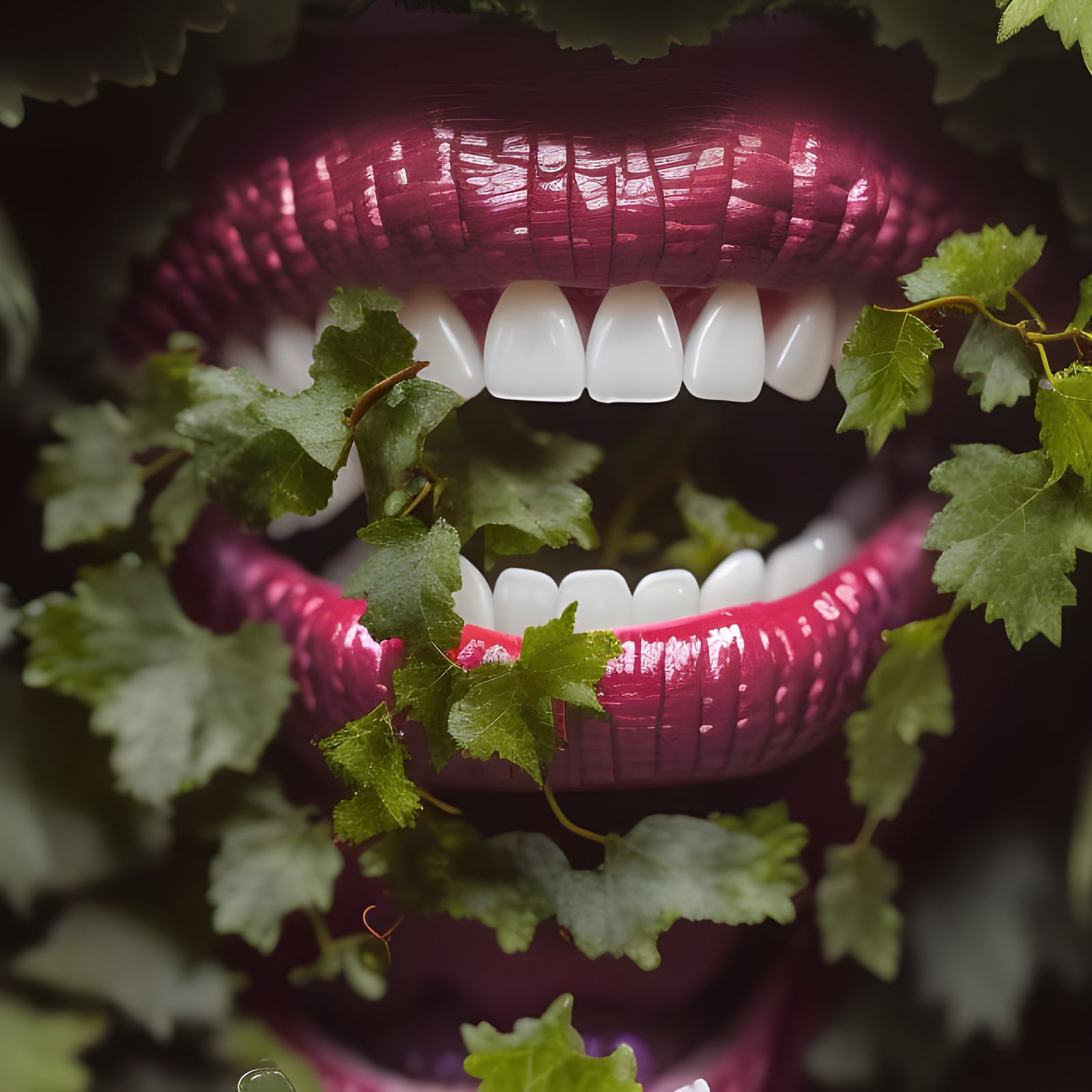 The grape vine monster