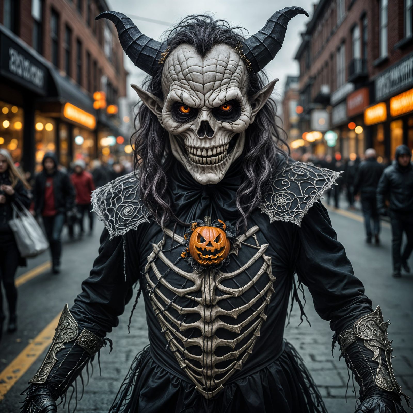Creepy Creatures in Halloween Parades