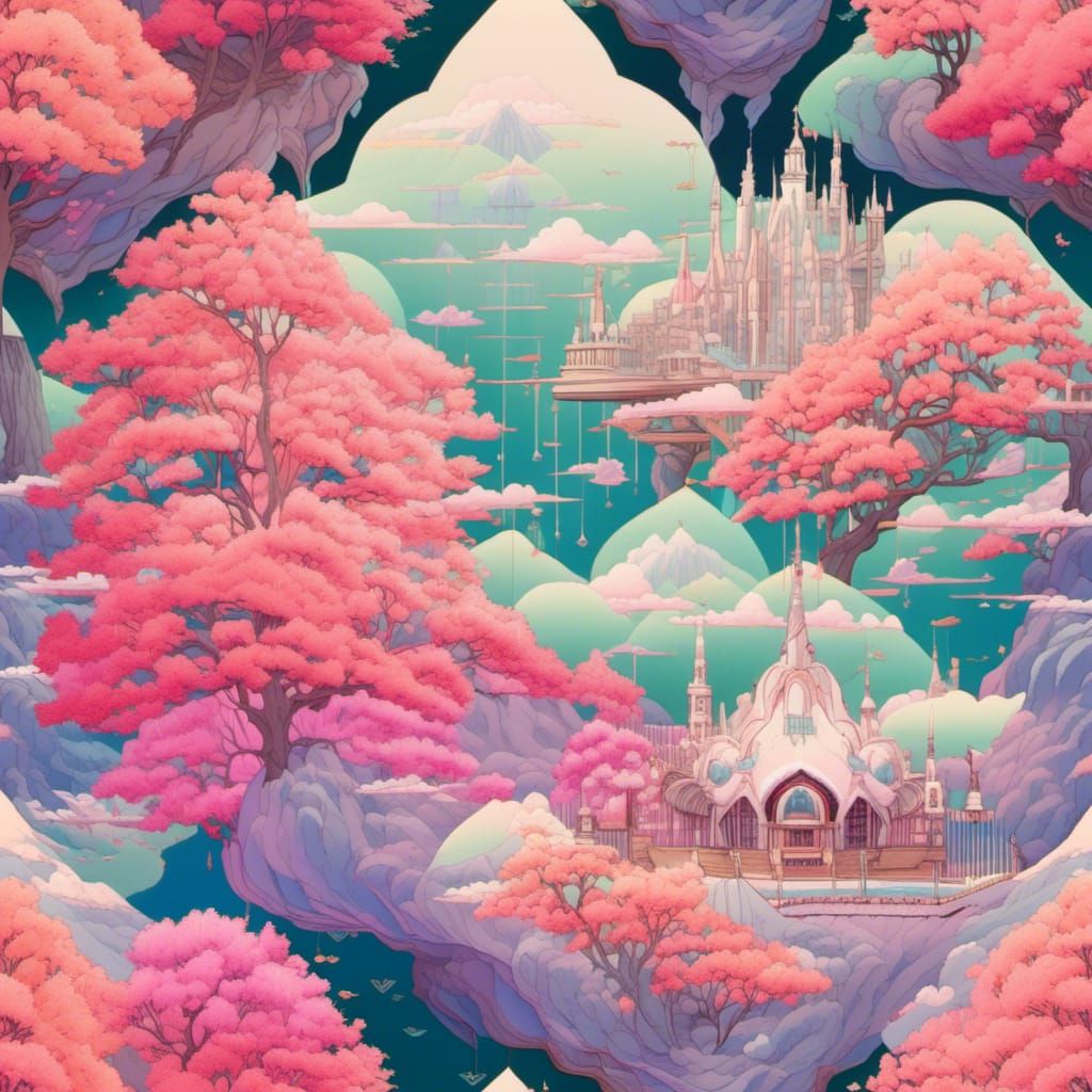 Pink castle