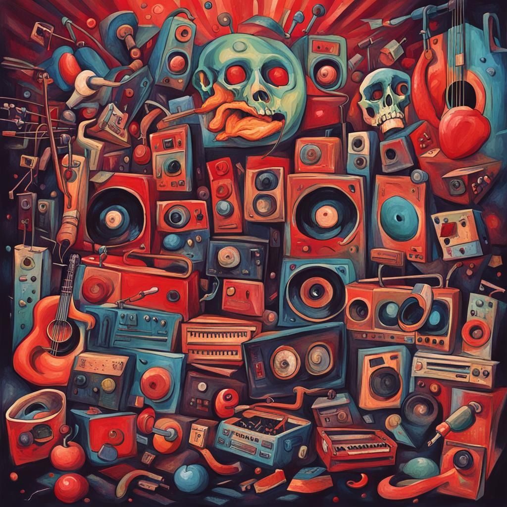 Surreal Bleeding Ears: Cacophony of Vociferous Sounds