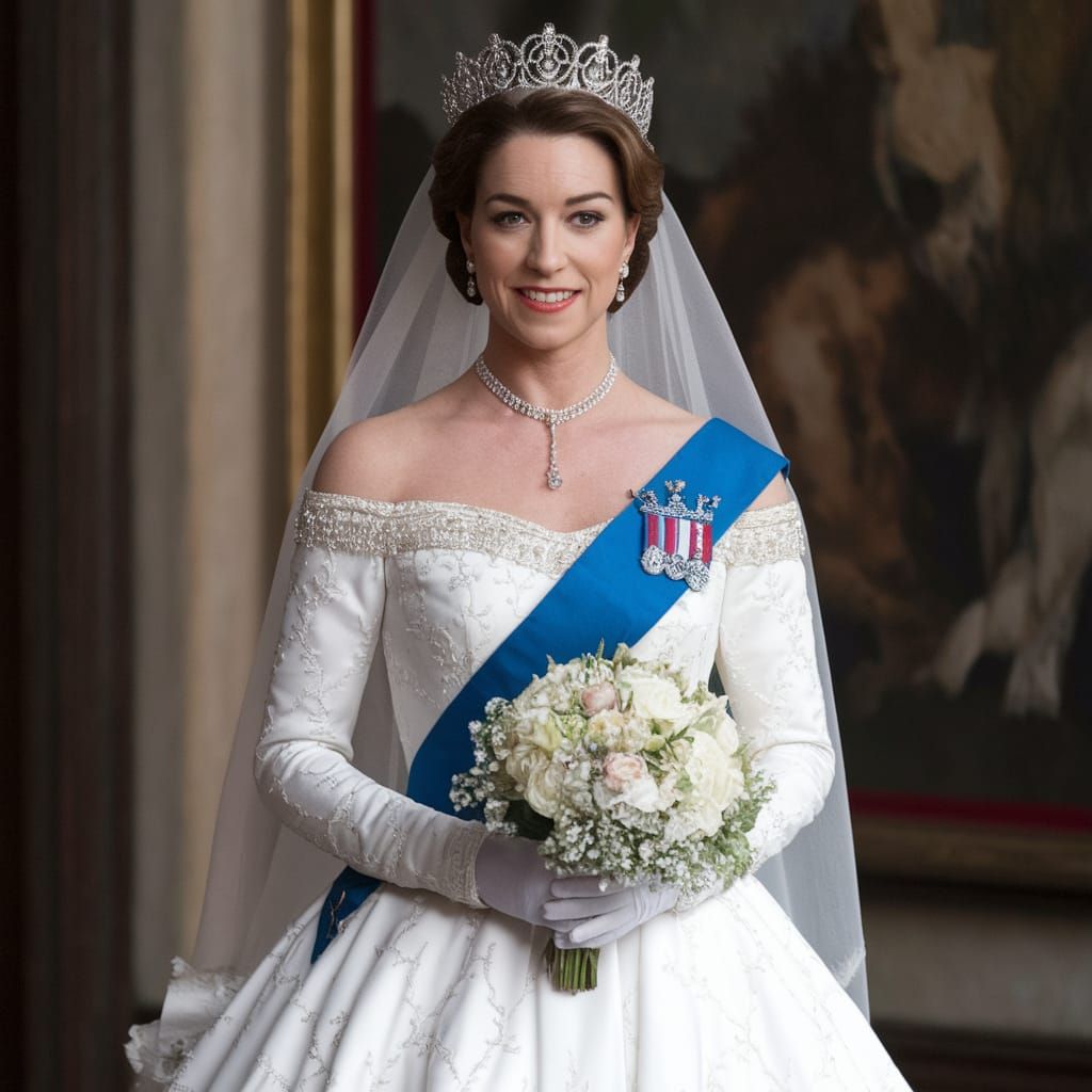 Elegant Royal Portrait in Cinematic Style