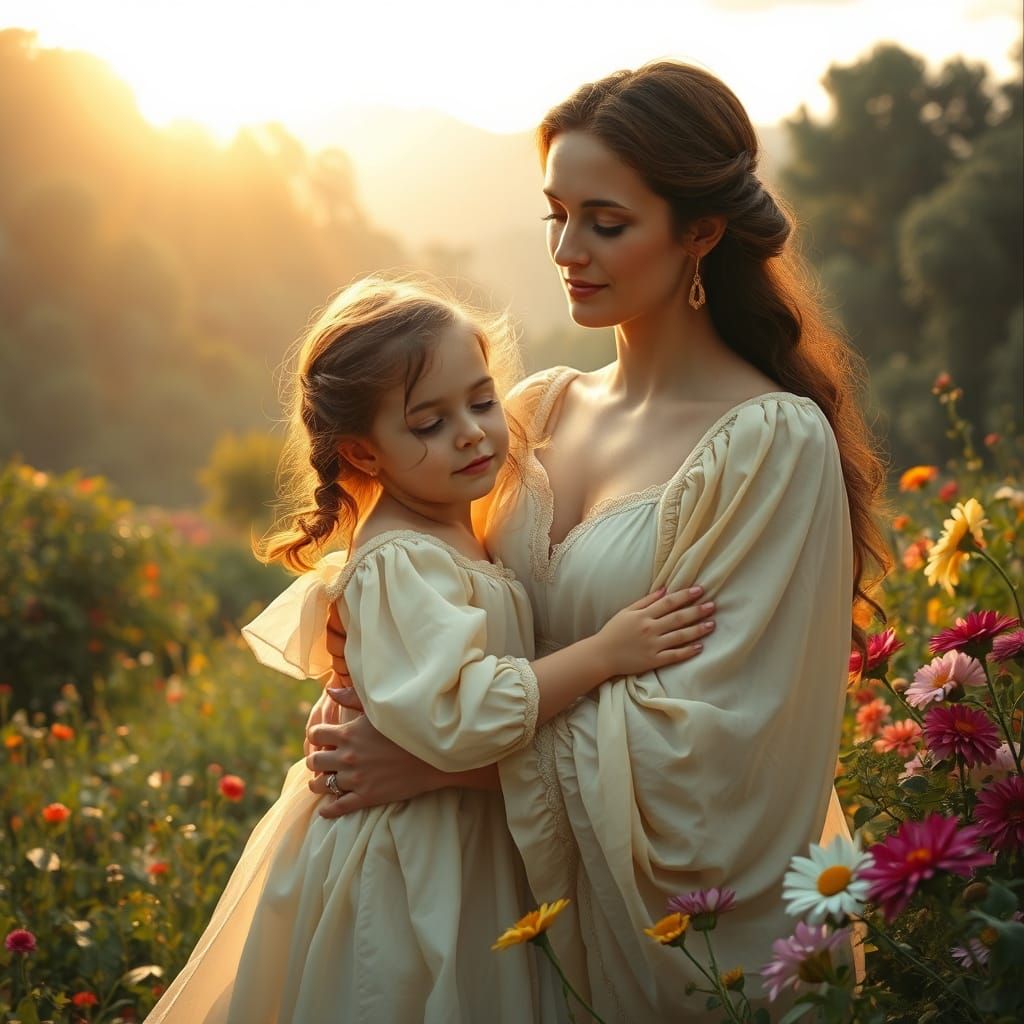 Motherly Love in a Heavenly Realm