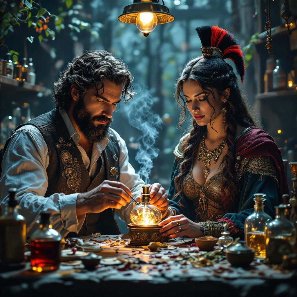 Ares the Perfumer: Crafting Scents of War and Desire