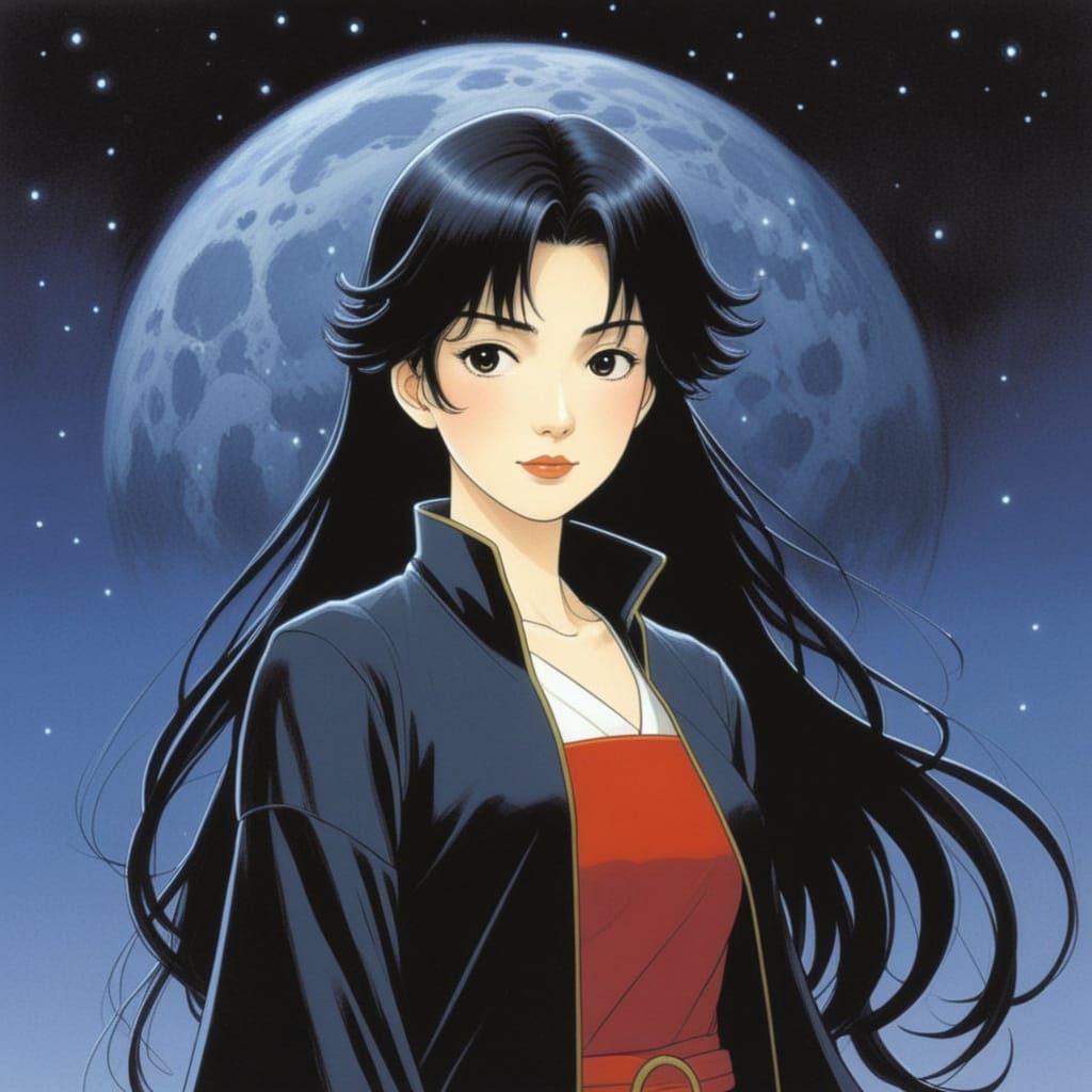 Grimdark Character in Dark Gothic Style