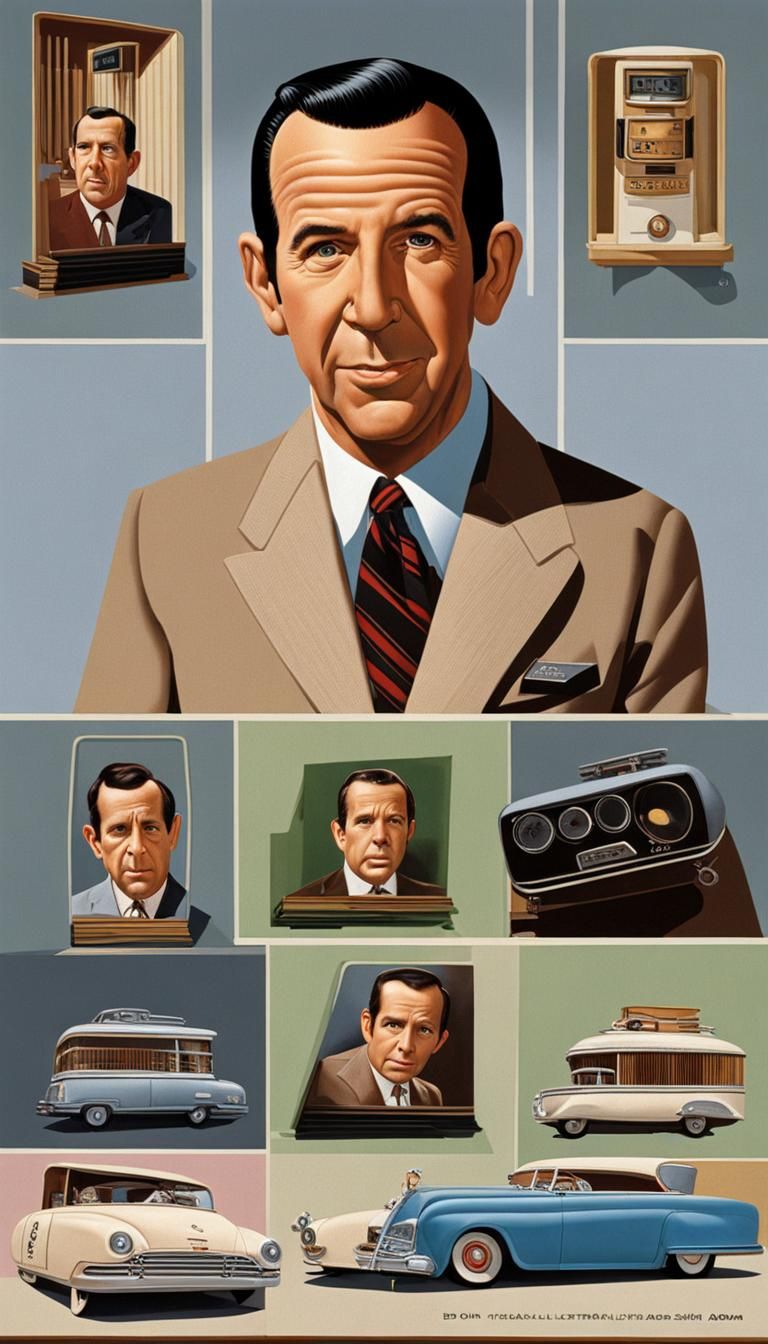 Maxwell Smart as Toddler: Photorealistic Digital Art