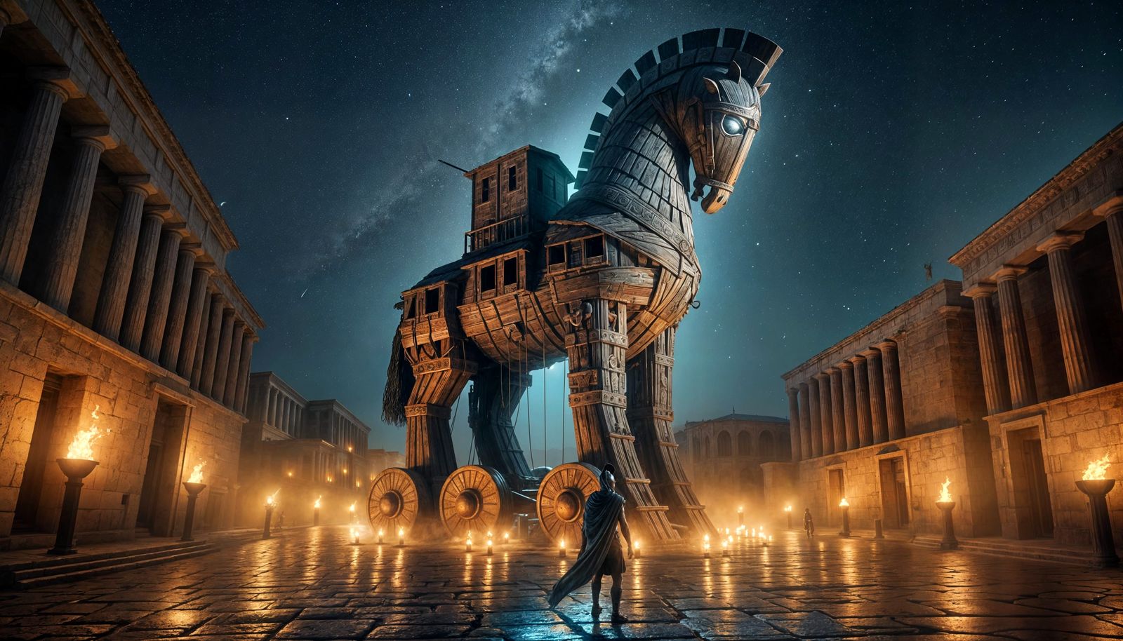 Beware of Greeks bearing gifts - φοβοῦμαι τοὺς Δαναοὺς καὶ δῶρα φέροντας