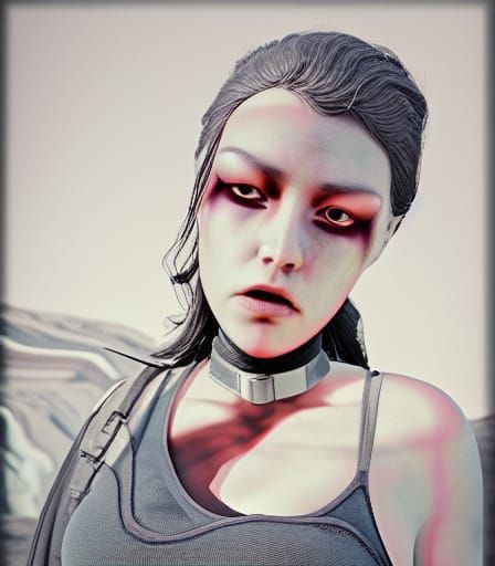 Post-Apocalyptic Sci-Fi Landscape in 8K