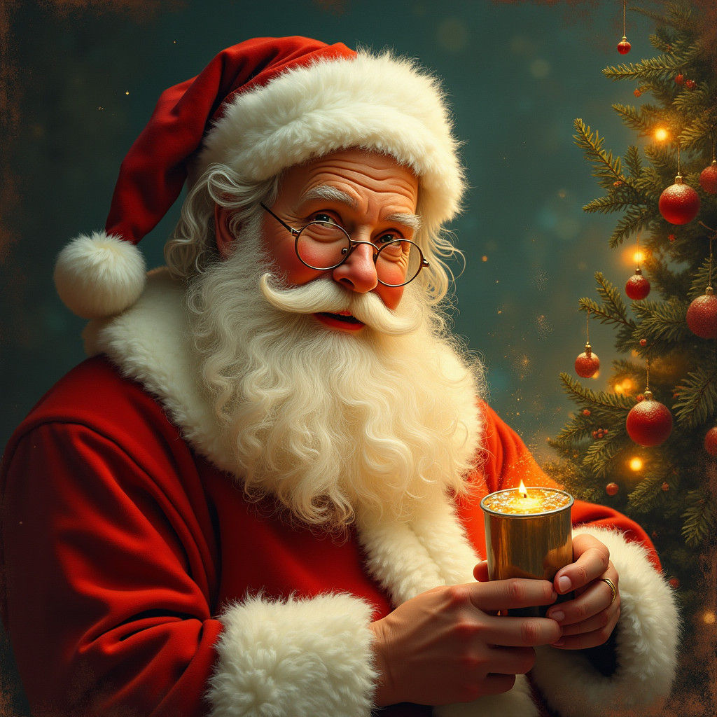 Classic Holiday Greetings with Warm Nostalgia