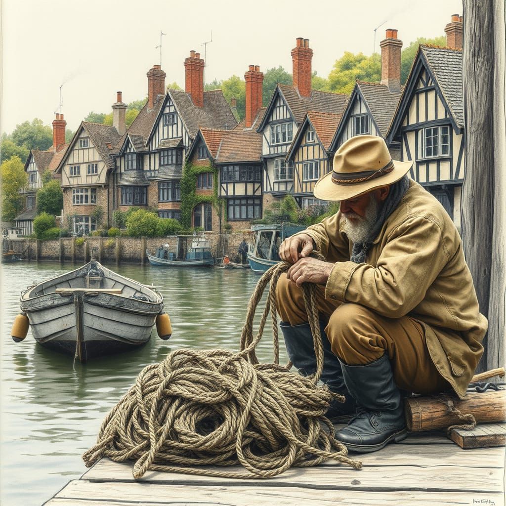 Old fisherman