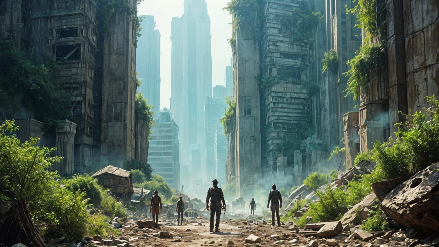 Extraterrestrial Archaeologists Excavate Lost Metropolis