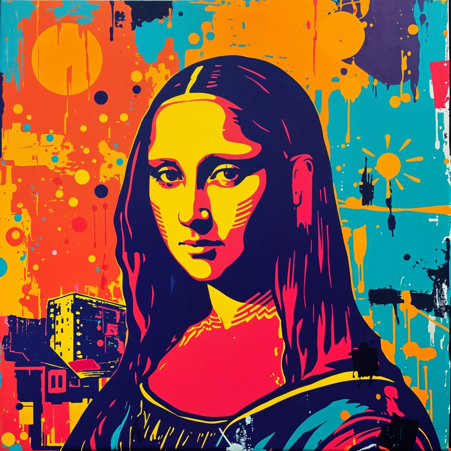Pop Art Reimagines the Enigmatic Smile