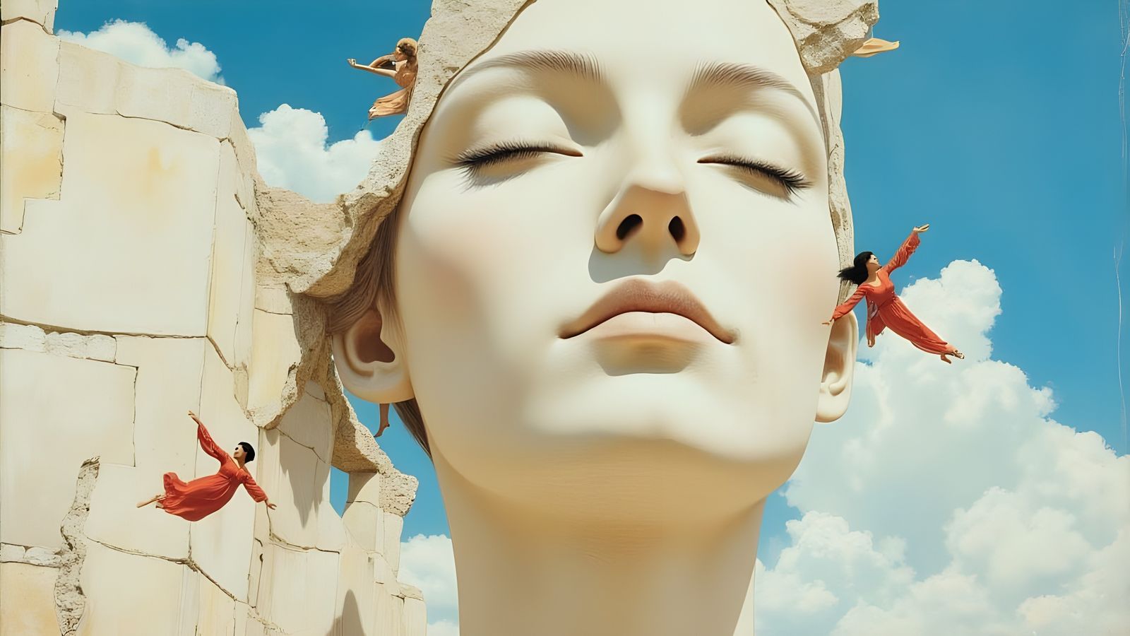 Angelic Women of Stone