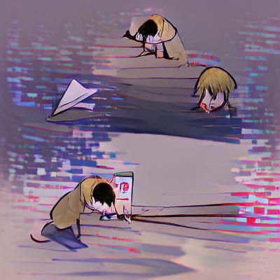 AI Generated Image of Desperation