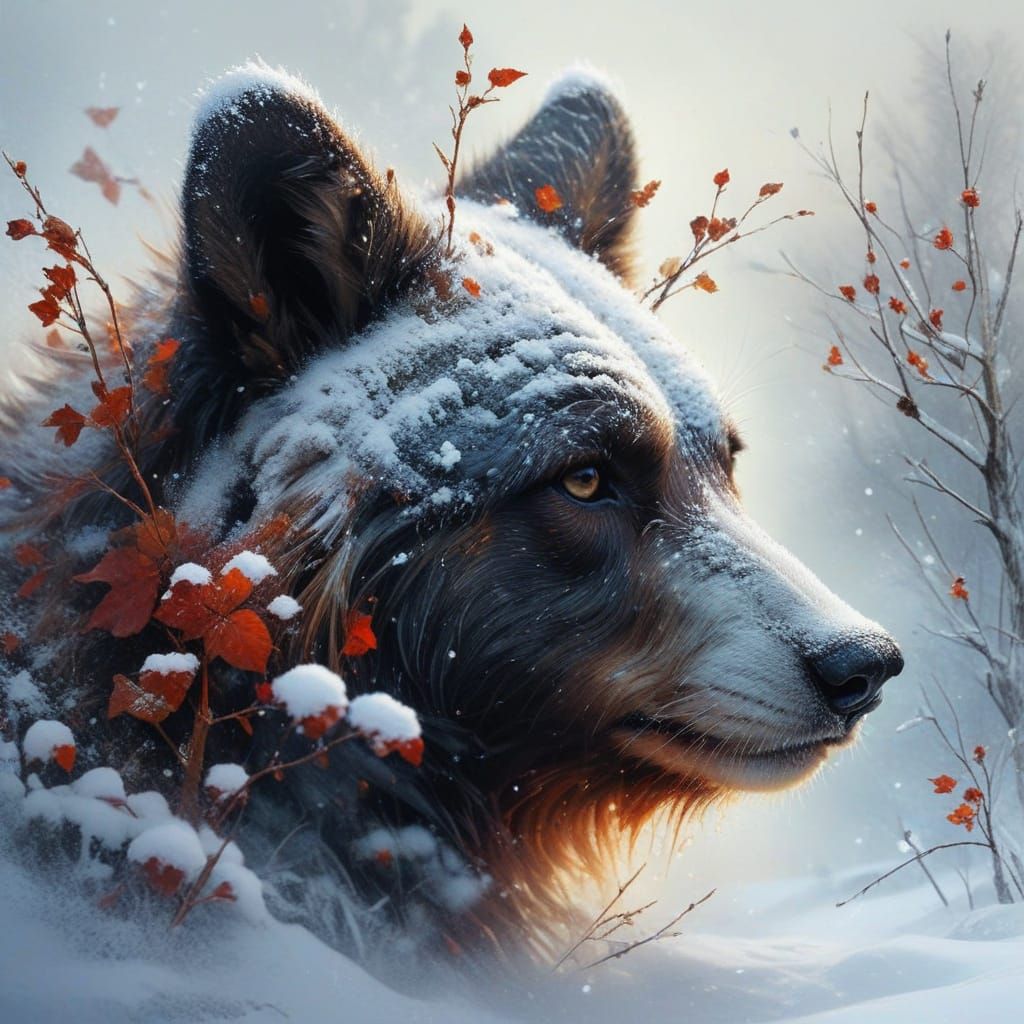 Winter Wildlife Masterpiece in Australian Landscape