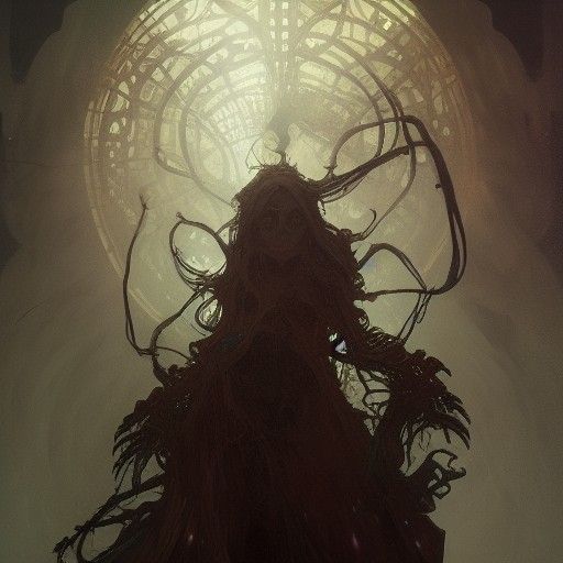 Vecna Dark Fantasy Concept Art in 8K