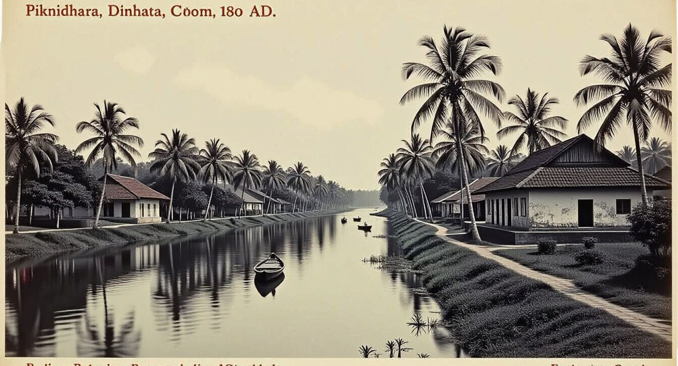 Piknidhara, Dinhata, Coochbehar in 1880 AD