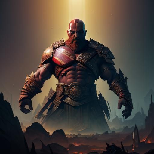 Mars God of War Leading Armies