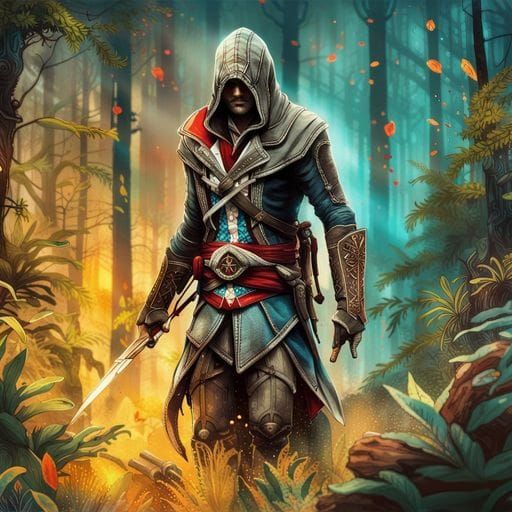 Assassin's Creed Inspired Digital Art