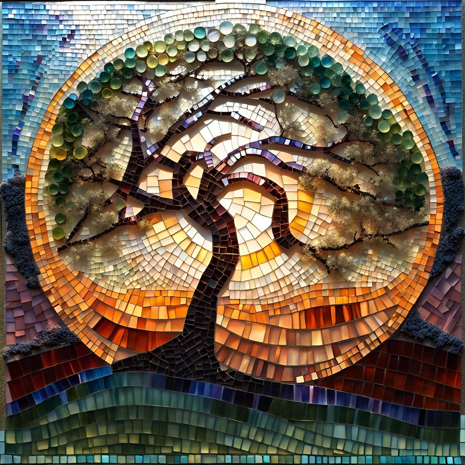 Tree of Life Mosaic