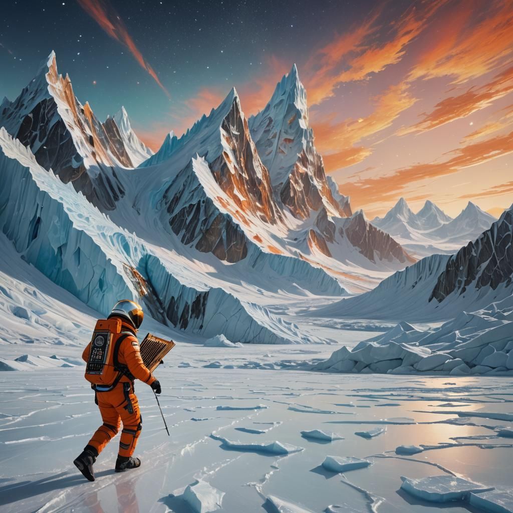 Explorer Plays Autoharp on Frozen Planet