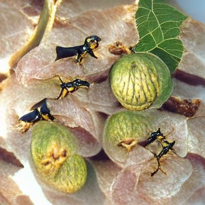AI Generated Image of a Fig Wasp