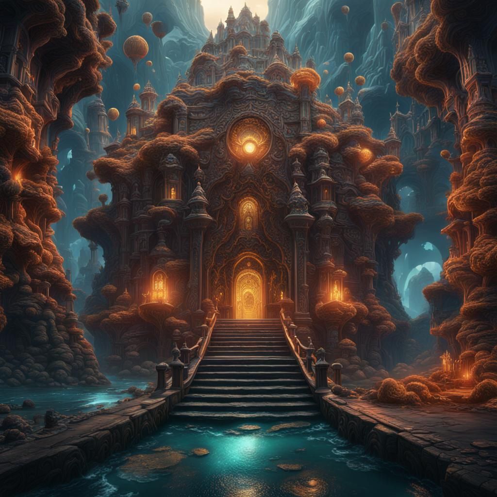 Detailed Matte Painting of Megamind in Unreal Engine