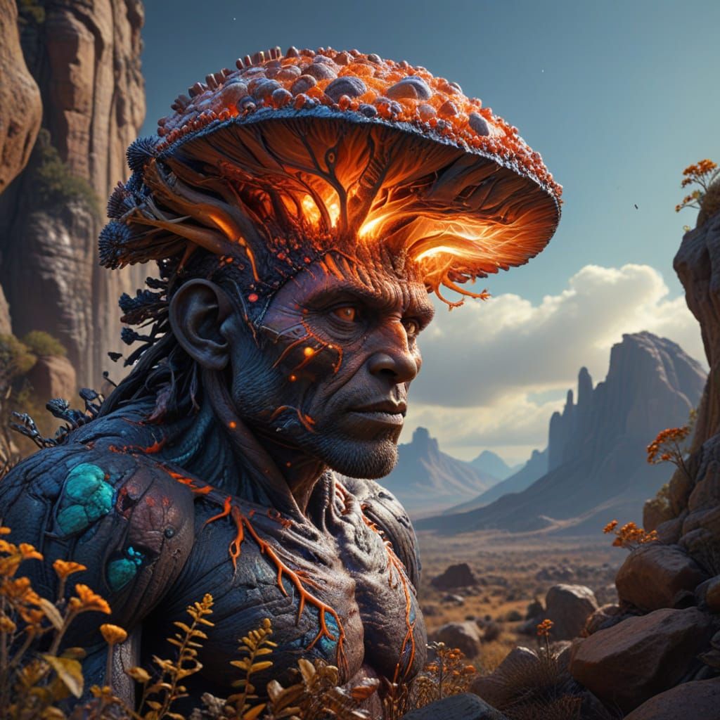 Hyperrealistic Biology and Geology in Vivid Colors