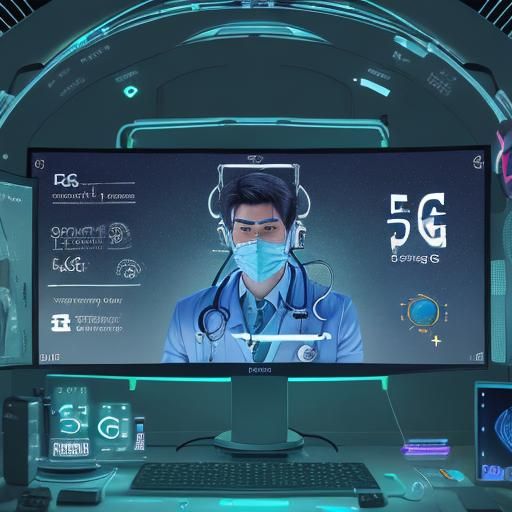 doctor, 5G, advanced medical equipment