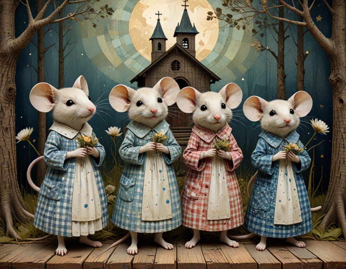 COUNTRY CHURCH MICE