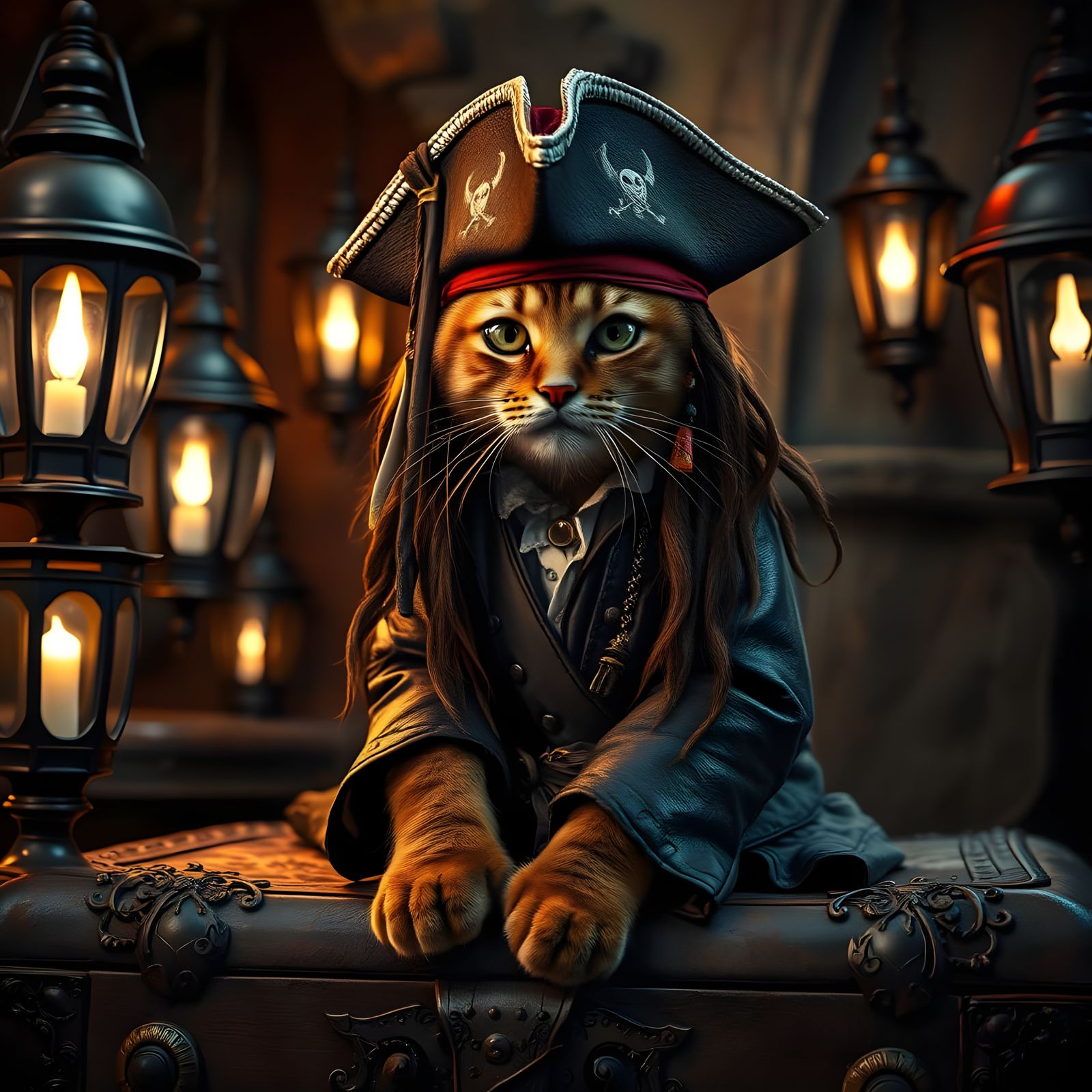 If captain Jack Sparrow we’re a cat
