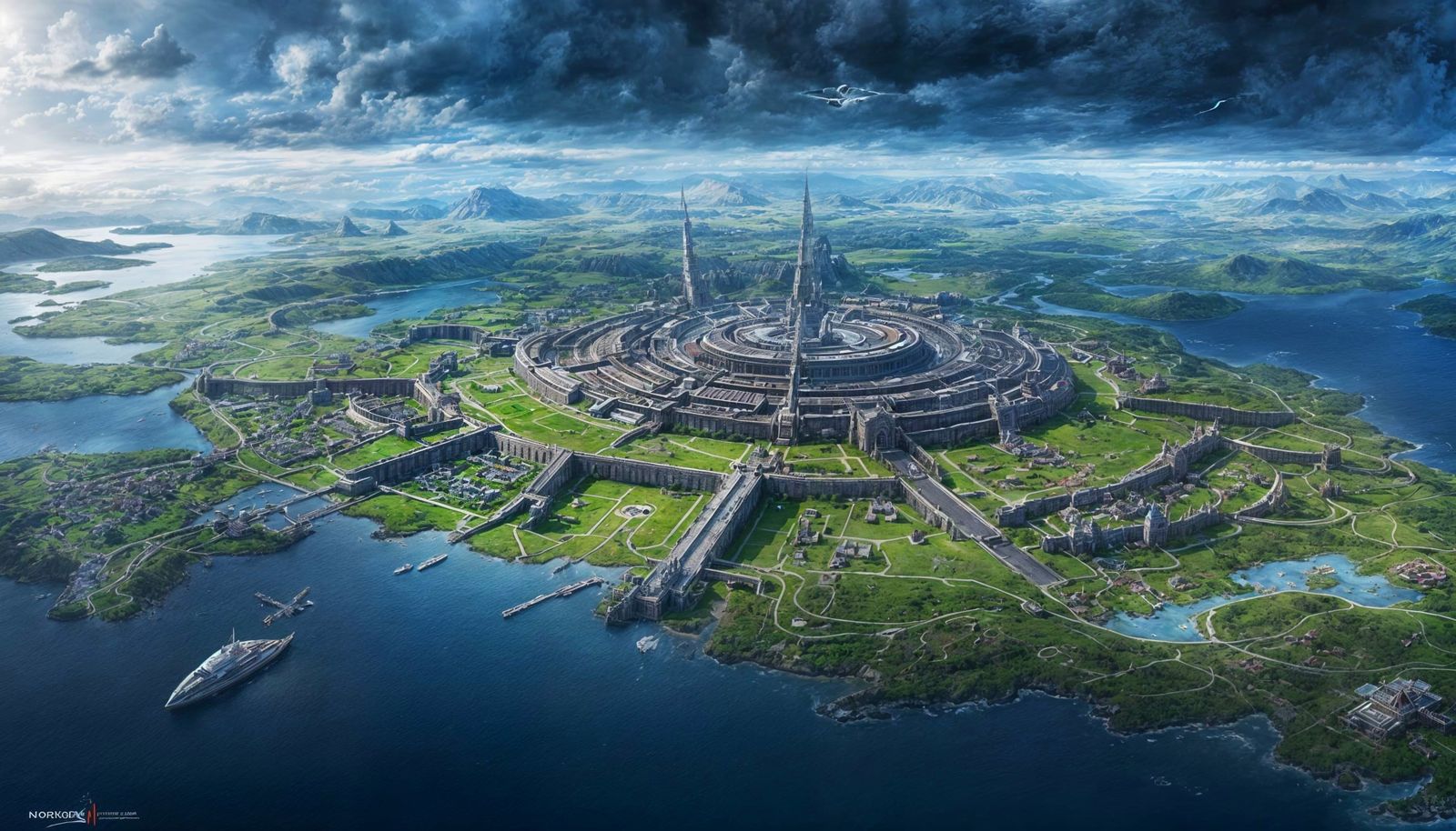 Asgardian Northern Territory Landscape