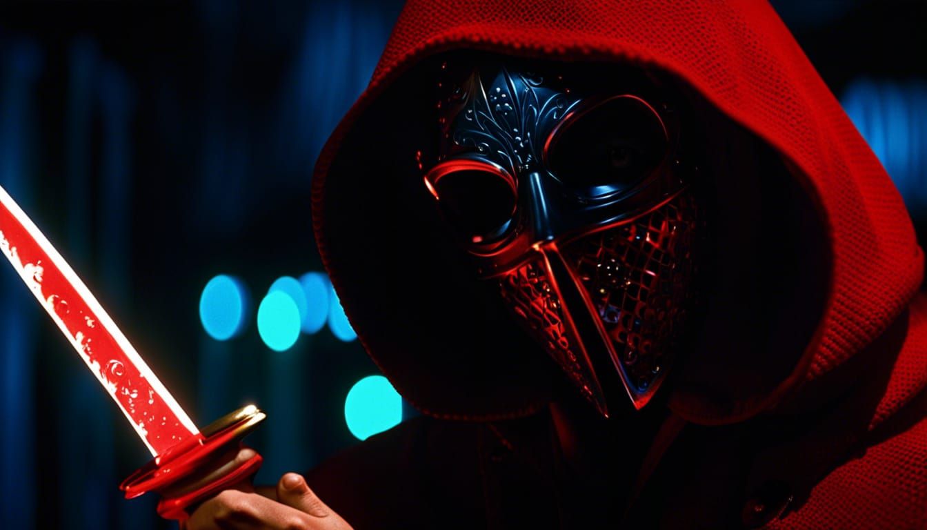 Giallo Film Screencap of Masked Killer