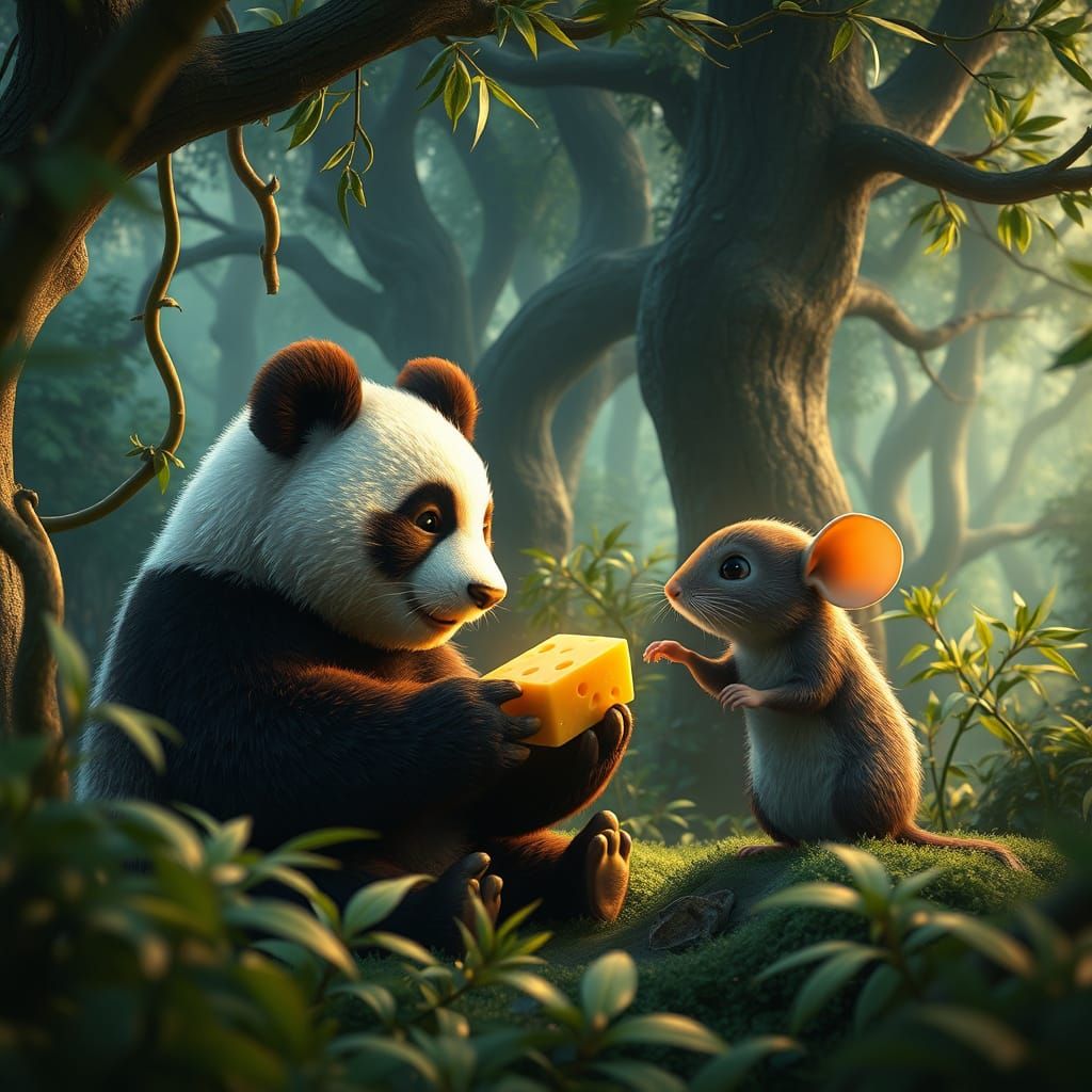 Whimsical Forest Trade in Vibrant Colors